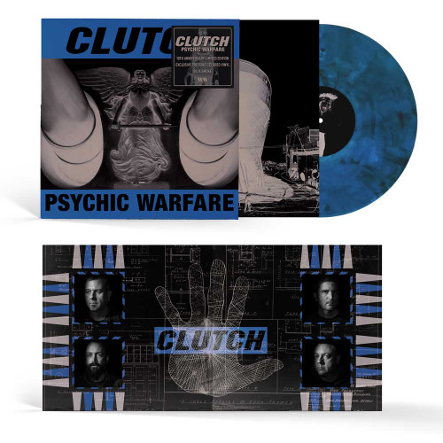 Clutch Psychic Warfare (10th Anniversary Edition) LP (Blue Smoke Vinyl) 1
