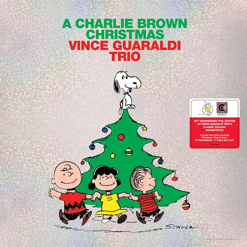 Vince Guaraldi Trio A Charlie Brown Christmas (60th Anniversary Foil Edition) LP 1