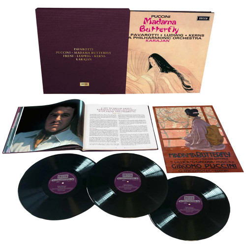 Luciano Pavarotti Puccini Madama Butterfly 180g 3LP Box Set 1