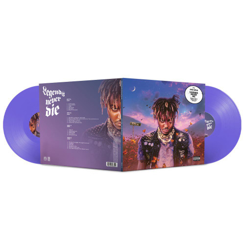 Juice WRLD Legends Never Die (5 Year Anniversary) 2LP (Eternal Purple Vinyl) 4