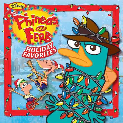 Phineas and Ferb: Holiday Favorites LP (Translucent Emerald Green Vinyl) 1