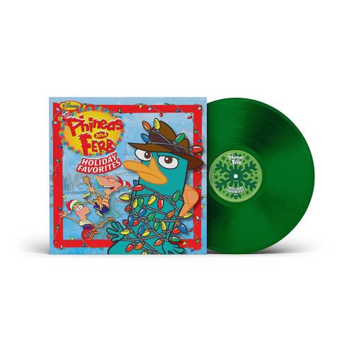Phineas and Ferb: Holiday Favorites LP (Translucent Emerald Green Vinyl) 2