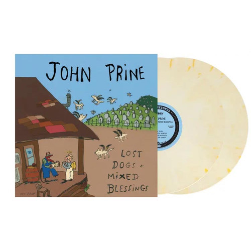 John Prine Lost Dogs + Mixed Blessings Indie Exclusive 2LP (Buttered Popcorn Vinyl) 2
