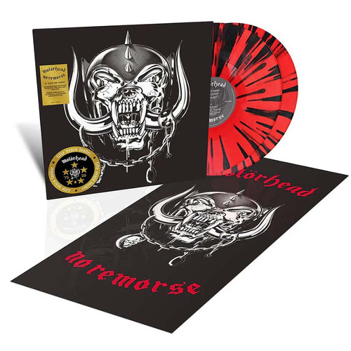Motorhead No Remorse 2LP (Red & Black Splatter Vinyl) 1