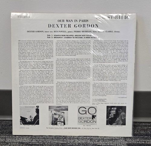 Dexter Gordon Our Man In Paris Japanese Vinyl LP (Pre-owned, Mint) 2