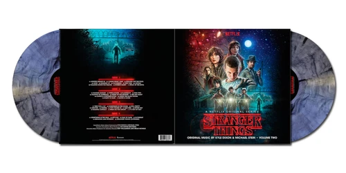 Kyle Dixon & Michael Stein Stranger Things Soundtrack Volume 2 150g 2LP (Ultra Clear Black Salt n Peppa Vinyl) 2