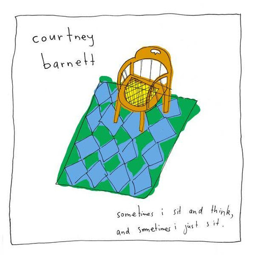 Courtney Barnett Sometimes I Sit and Think, and Sometimes I Just Sit Indie Exclusive LP (Clear/Red/Yellow Splatter) 1