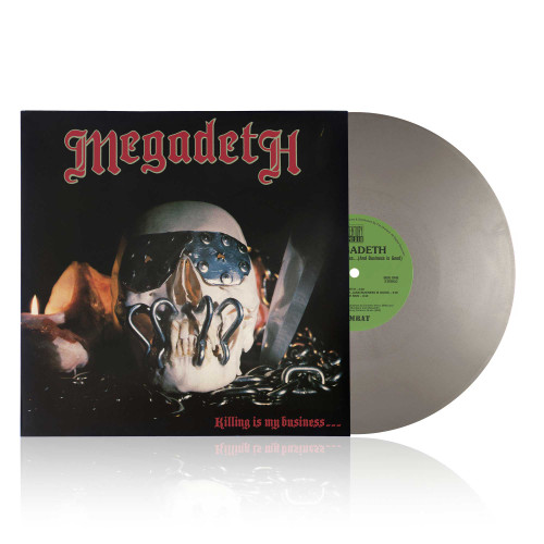 Megadeth Killing Is My Business...And Business Is Good! (40th Anniversary) LP (Opaque Silver Vinyl) 1