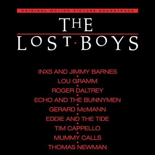 The Lost Boys Original Motion Picture Soundtrack Halloween Edition LP (Clear Red Vinyl) 1