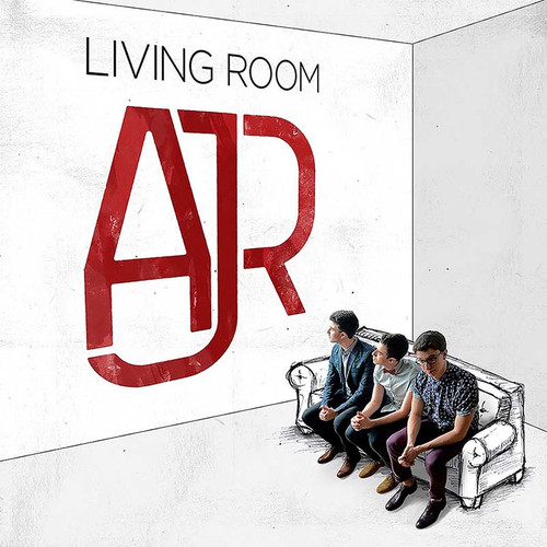 AJR Living Room LP (Bone Color with Black Splatter Vinyl) 1