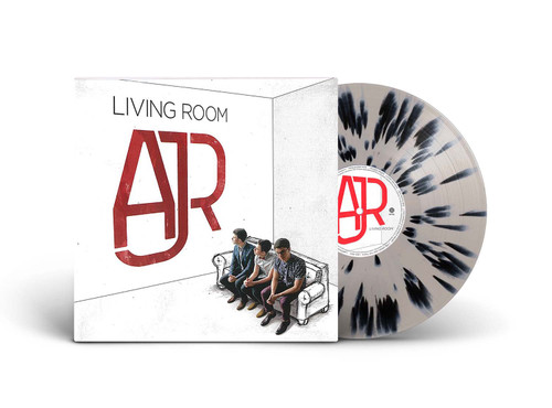 AJR Living Room LP (Bone Color with Black Splatter Vinyl) 2