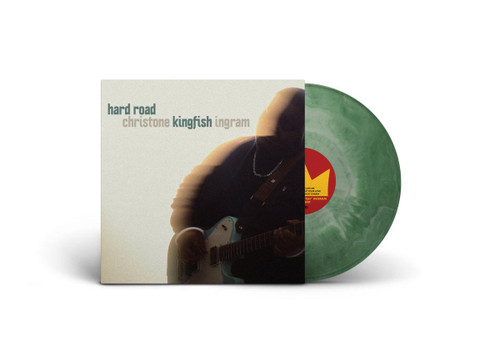 Christone "Kingfish" Ingram Hard Road LP (Green & White Splash Vinyl) 2