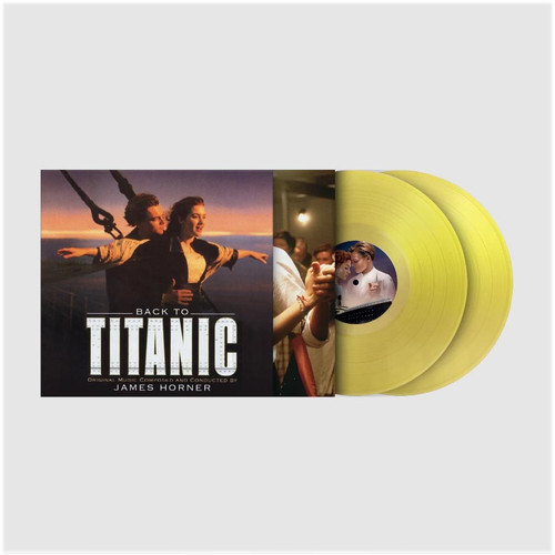 James Horner Back to Titanic Numbered Limited Edition 180g 2LP (Translucent Yellow Vinyl) 3