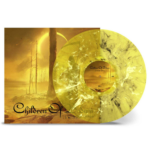 Children of Bodom I Worship Chaos (10th Anniversary Edition) LP (Yellow, White & Black Marbled Vinyl) 1