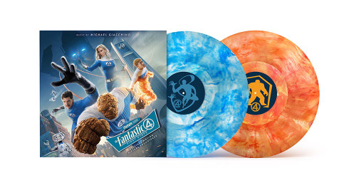 Michael Giacchino The Fantastic 4: First Steps (Original Motion Picture Soundtrack) 2LP (Color Vinyl) 2