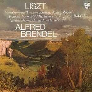 Alfred Brendel Liszt Fantasia and Fugue On BACH 180g LP 1