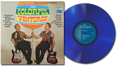 The Ventures Colorful Ventures 180g LP (Blue Vinyl) 1
