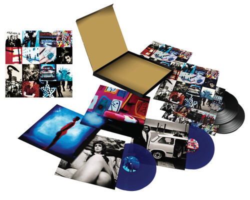 U2 Achtung Baby 180g 2LP + Blue Vinyl 2LP Box Set