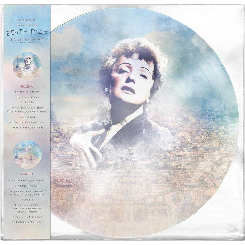Edith Piaf La Vie En Rose: Best Of LP (Picture Disc) 1