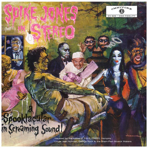 Spike Jones Spike Jones in Stereo: A Spooktacular in Screaming Sound! LP (Slime Green Vinyl) 1