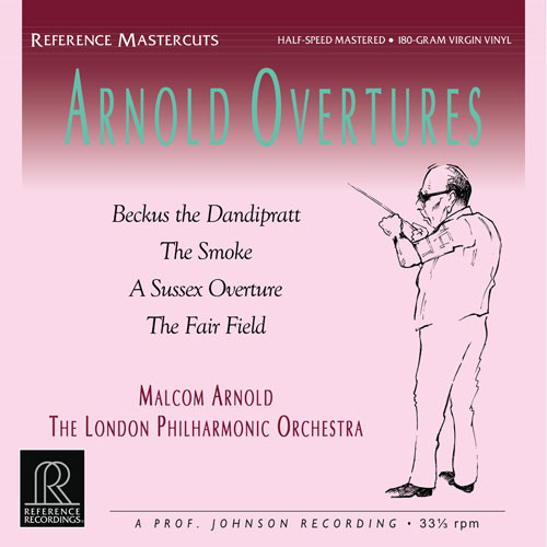 Malcolm Arnold Arnold Overtures Half-Speed Mastered 180g LP (Pre-owned, VG+) 1