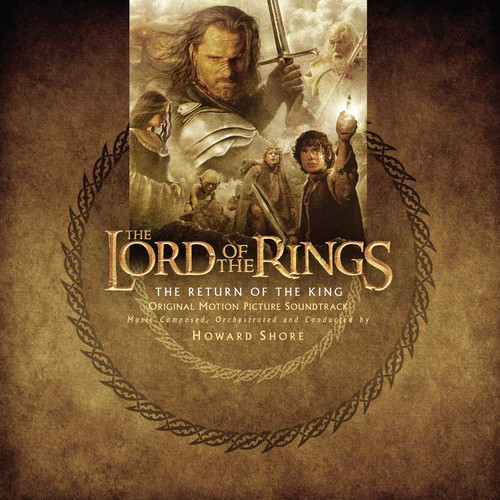 Howard Shore The Lord of the Rings: The Return of the King Soundtrack Indie Exclusive 2LP (Clear Vinyl) 2