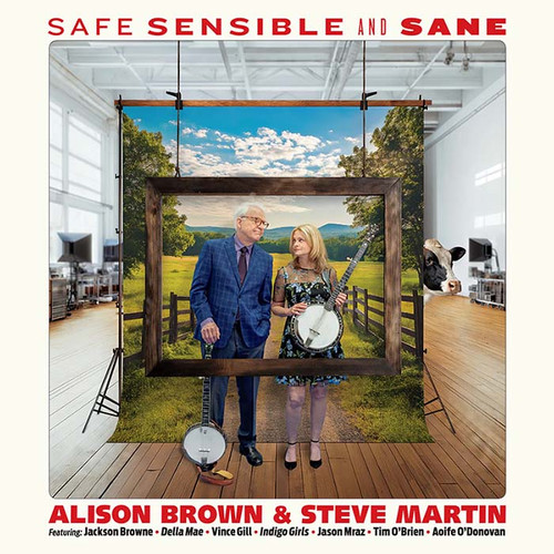 Alison Brown & Steve Martin Safe, Sensible and Sane LP 1