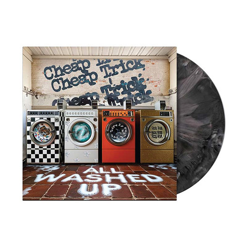 Cheap Trick All Washed Up LP (Graphite Marble Vinyl) 2