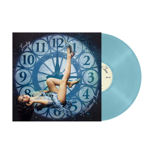 Laufey A Matter of Time LP (Timeless Blue Vinyl) & 45rpm 7" Vinyl 1