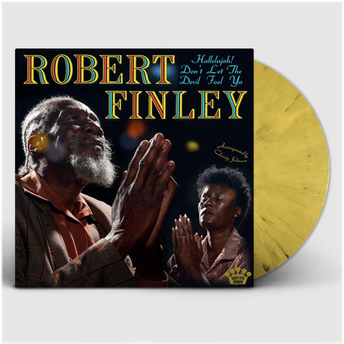 Robert Finley Hallelujah! Don't Let The Devil Fool Ya LP (Yellow & Black Splatter Vinyl) 2