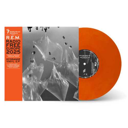 R.E.M. Radio Free Europe 2025 Indie Exclusive 10" Vinyl EP (Translucent Orange Vinyl) 1