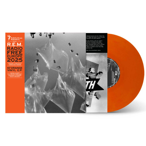 R.E.M. Radio Free Europe 2025 Indie Exclusive 10" Vinyl EP (Translucent Orange Vinyl) 2