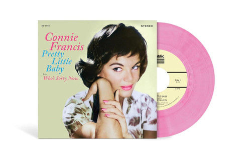 Connie Francis Pretty Little Baby b/w Who's Sorry Now 45rpm 7" Vinyl (Baby Pink Vinyl) 2