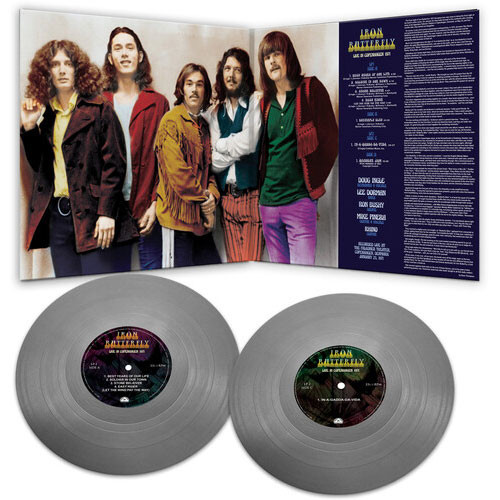 Iron Butterfly Live in Copenhagen 1971 2LP (Silver Vinyl) 2