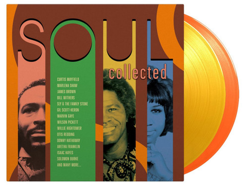 Soul Collected Numbered Limited Edition 180g Import 2LP (Yellow & Orange Vinyl) 2