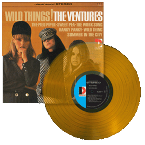 The Ventures Wild Things! 180g LP (Yellow Vinyl)