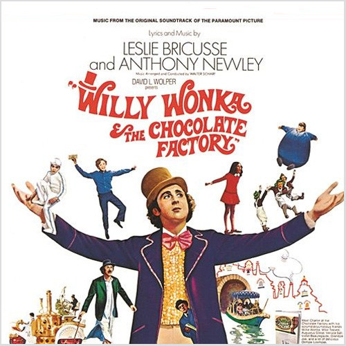 Willy Wonka & the Chocolate Factory Soundtrack LP (Golden Vinyl) 1