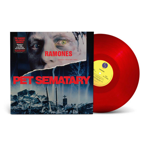 Ramones Pet Sematary Indie Exclusive 12" Vinyl Single (Blood-Red Vinyl) 1