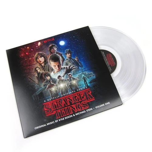 Kyle Dixon & Michael Stein Stranger Things Soundtrack Volume 1 150g 2LP (Clear Vinyl) 2