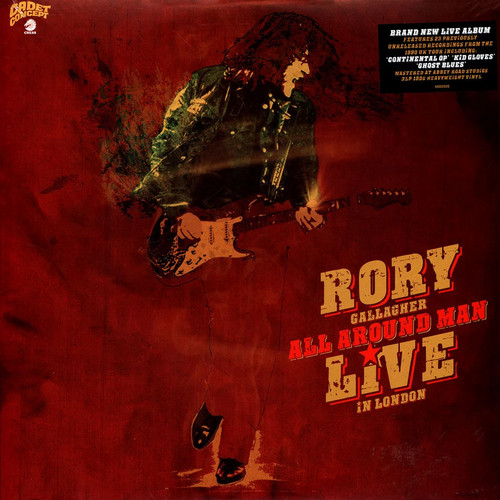 Rory Gallagher All Around Man: Live in London 180g 3LP 1