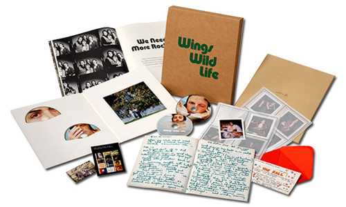 Paul McCartney & Wings Wild Life Numbered, Limited Edition Deluxe 3CD & 1DVD Box Set 1