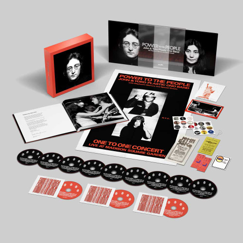 John & Yoko/Plastic Ono Band Power to the People: Live at the One to One Concert 9CD, 3 Blu-Ray & Book Box Set 1