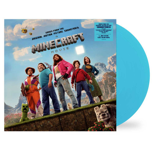A Minecraft Movie (Songs from the Original Motion Picture Soundtrack) LP ("I...Am Steve" Teal Vinyl) 1