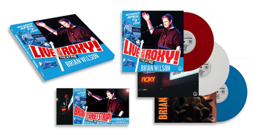 Brian Wilson Live at the Roxy Theatre 3LP Box Set (Red, White & Blue Vinyl) 2