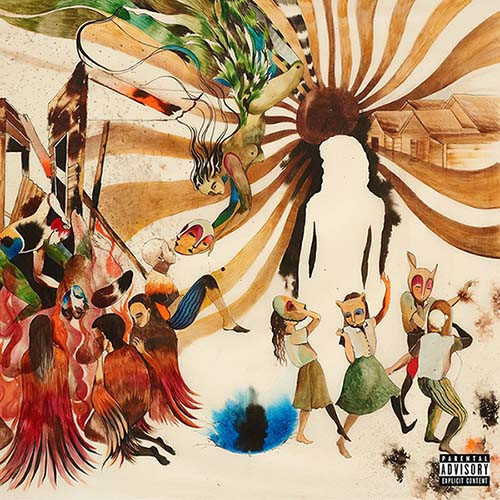 JID God Does Like Ugly 2LP (Translucent Tan Vinyl) 1