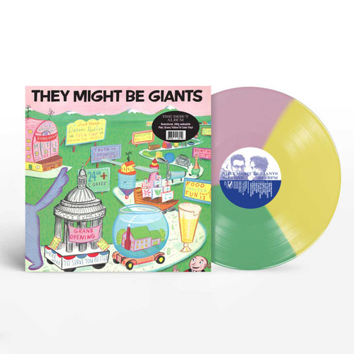 They Might Be Giants They Might Be Giants 180g LP (Pink/Green/Yellow Tri-Color Vinyl) 1