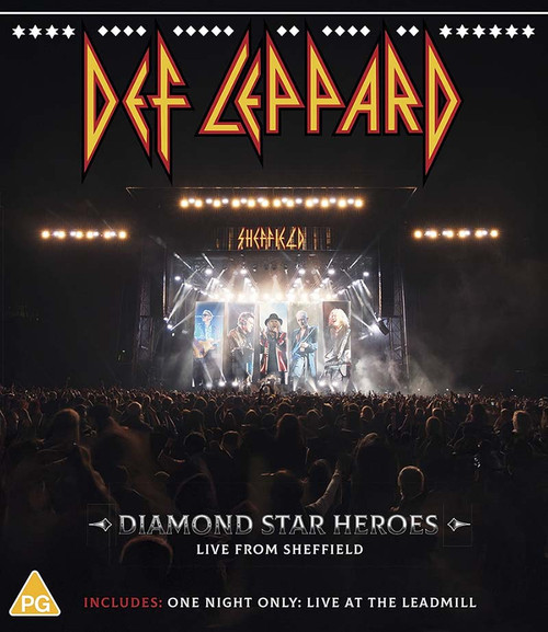 Def Leppard Diamond Star Heroes: Live from Sheffield 4K Ultra HD Blu-Ray Video Disc 1