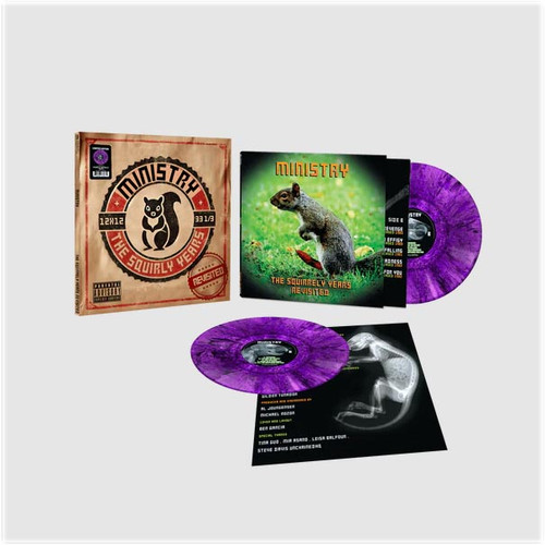 Ministry The Squirrely Years Revisited LP (Purple Marble Vinyl) 2