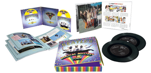 The Beatles Magical Mystery Tour DVD/Blu-Ray Disc/2 45rpm 7" Vinyl EPs 1