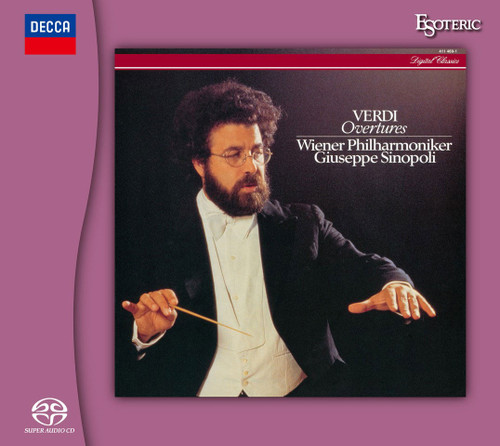 Giuseppe Sinopoli Giuseppe Verdi Overtures Hybrid Stereo Japanese Import SACD 1